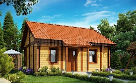 Изграждане на едноетажни къщи, изработен от греди, дизайн и цена онлайн