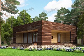 Construirea de case cu un singur nivel de lemn, proiecte și preț pe site