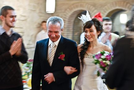 Nunta lui xenia și konstantin este fabuloasă, extraordinară, inspirată, căsătoresc cu mine, rustem!