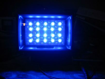 Semn de lumină cu LED-uri, cu mâna mare