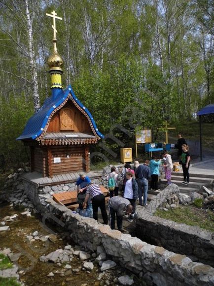Sf. Primăvară din Iskitim - odihnă pe Altai, muntele Altai, în regiunea Novosibirsk
