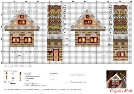 Схеми вишивки новорічних іграшок -подвесок