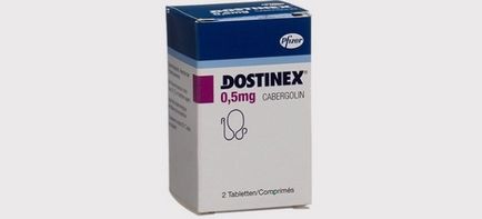 Таблетки для припинення лактації достинекс