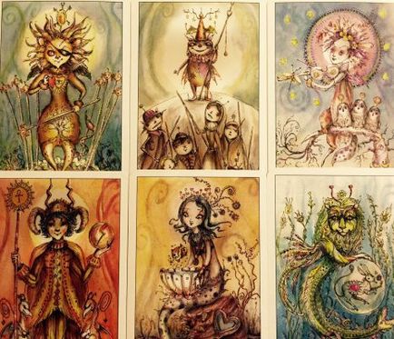 Tarot Vízöntő értékű kártyákat, értelmezés, osztályozás, különösen a fedélzeten