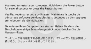 Tata don - vechi - panică de kernel pe mac os! Ce să faceți