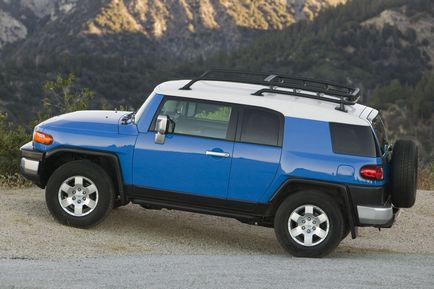 Тест-драйв toyota fj cruiser (тойота ФЖ крузер) принц-полудверки