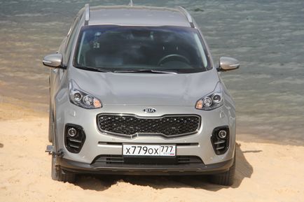 Testați kia sportage 2016 între câmp și freak