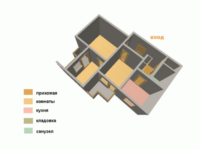 Apartamente tipic cu 3 camere - tsn - a ta nechruhmosti - agenție imobiliară