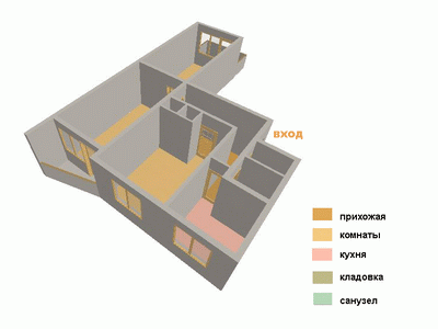 Apartamente tipic cu 3 camere - tsn - a ta nechruhmosti - agenție imobiliară