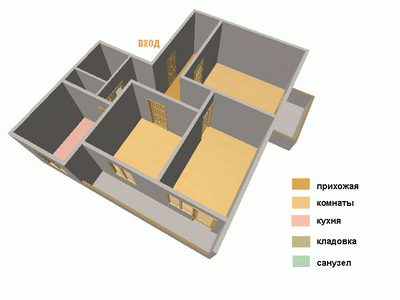 Apartamente tipic cu 3 camere - tsn - a ta nechruhmosti - agenție imobiliară