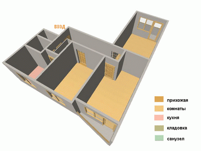 Apartamente tipic cu 3 camere - tsn - a ta nechruhmosti - agenție imobiliară