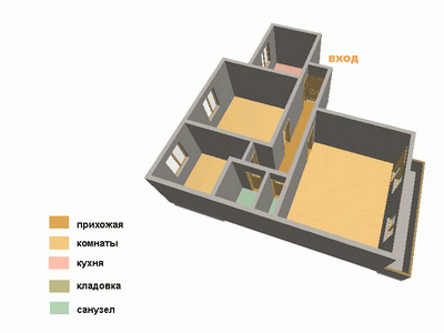 Apartamente tipic cu 3 camere - tsn - a ta nechruhmosti - agenție imobiliară