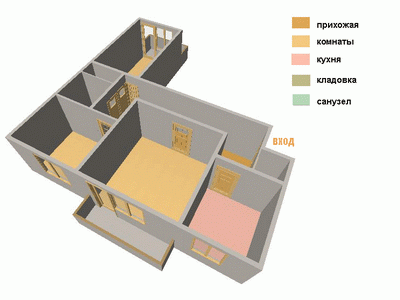 Типові планування 3-х кімнатні квартири - ТСН - твоя сучасна нерухомiсть - агенство нерухомості
