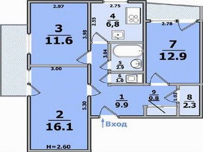 Apartamente tipic cu 3 camere - tsn - a ta nechruhmosti - agenție imobiliară