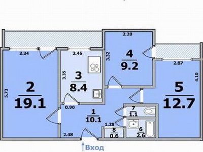 Apartamente tipic cu 3 camere - tsn - a ta nechruhmosti - agenție imobiliară