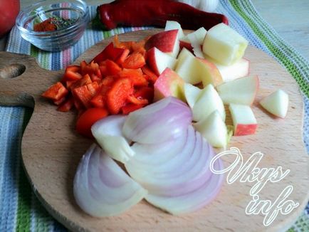 Томатний соус з яблуками на зиму рецепт з фото