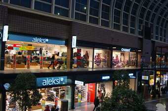 Kór bevásárlóközpont Finnországban