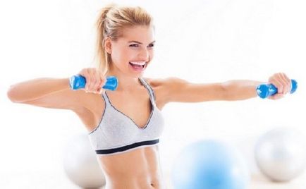 Exerciții cu gantere pentru femei pentru pierderea în greutate