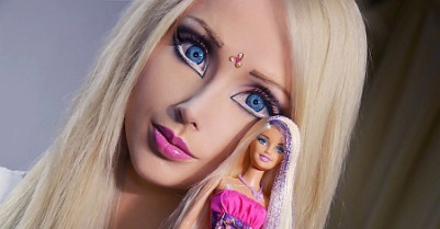 Valeria Lukyanova - chirurgie plastică, fotografie înainte și după chirurgia plastică