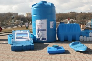 Típusú műanyag víztisztító tartályok