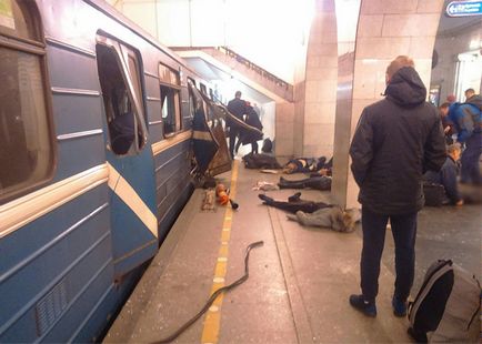 Explozia în metroul Sankt-Petersburg a fost pregătită pentru întâlnirea lui Putin și a lui Lukashenka