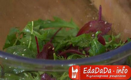 Japán saláta sült padlizsánnal és paradicsommal - élelmiszer igen igen - receptek képekkel