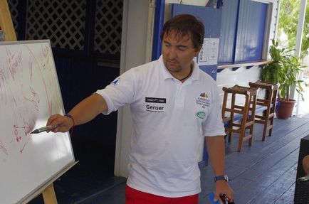 Vitorlázás, hogy lesz egy üzleti folyamat (faj interjú karibi Vitorlás Hét regatta Olimpia RBC csapat Sergey dzhienbaev) Yachting legyen az üzleti folyamatok