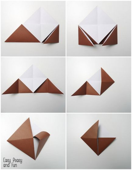 Bookmark-origami pentru cartea de reni rudolph, cea mai bună casă, cea mai bună diy