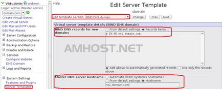 Note de la un sysadmin - adăugarea unui nou domeniu webmin virtualmin