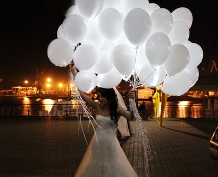 Indítsuk el a labdákat az esküvő Moszkvában
