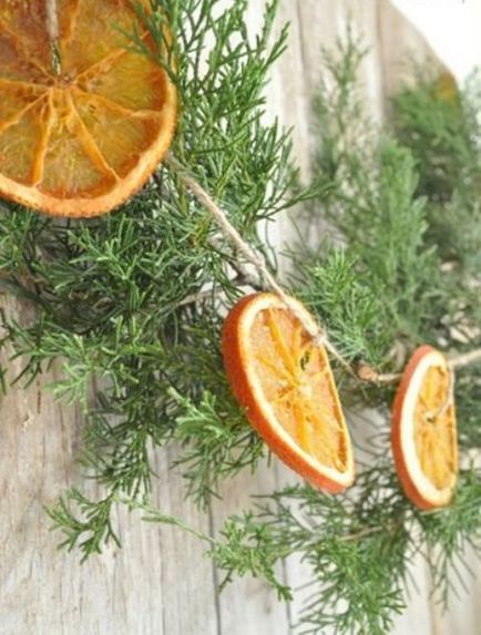 30 Ötletek újévi dekoráció citrus illat