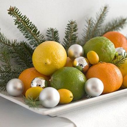 30 Ötletek újévi dekoráció citrus illat