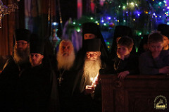 Január 5. A szent hegyeken elkövetett szerzetesi fogadalmat, Szent Nagyboldogasszony Lavra
