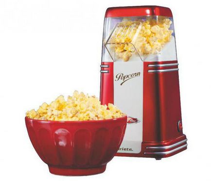 Popcorn descriere automată a mașinii, caracteristici, recenzii