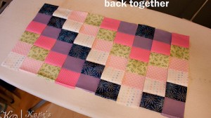 Bargello pe trepte, lumea de patchwork