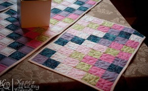 Bargello pe trepte, lumea de patchwork