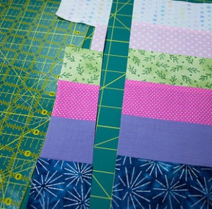 Bargello pe trepte, lumea de patchwork