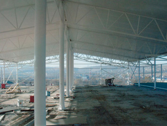 Hangar prefabricat, cumpara depozite prefabricate, hangare si structuri metalice, compania