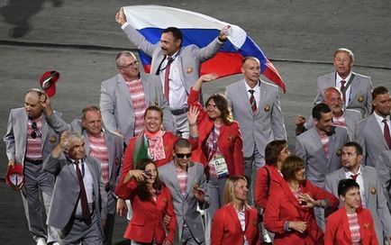 Ce va fi Andry Fomochkin pentru steagul rus pentru deschiderea Jocurilor Paralimpice