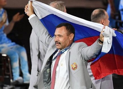 Ce va fi Andry Fomochkin pentru steagul rus pentru deschiderea Jocurilor Paralimpice
