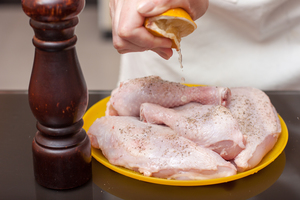 Rețetă de vită cu pui (backhendl) cu fotografii