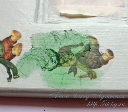 Decoupage este un site pentru entuziaștii decoupage, decorăm rama foto cu maimeri pereche de craciun 753 754