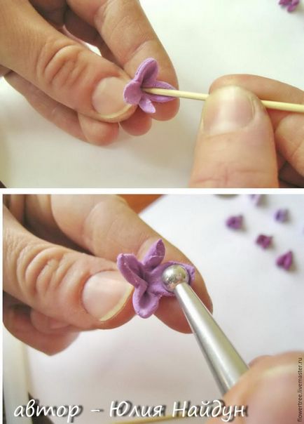 Így a panelek lila a polimer agyag - Fair Masters - kézzel készített, kézzel készített