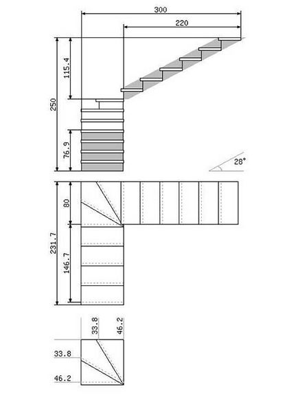 Scară din lemn cu propriile mâini, fabricarea de scări din lemn la etajul al doilea pentru a da și