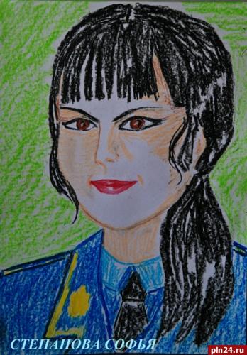 Діти з псковського району намалювали портрети прокурорів псковська стрічка новин