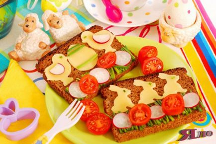 Micul dejun de Paști pentru copii are trei idei delicioase