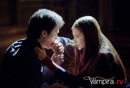 Damon és Elena a három év - Fotók - lásd a Vampire Diaries online magas színvonalú