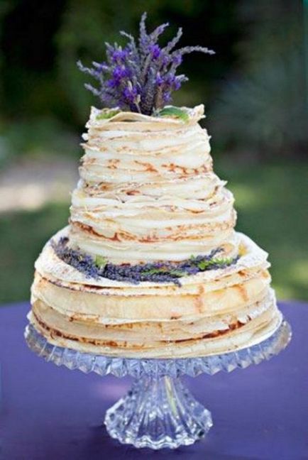 Домашній смак млинців весільний торт