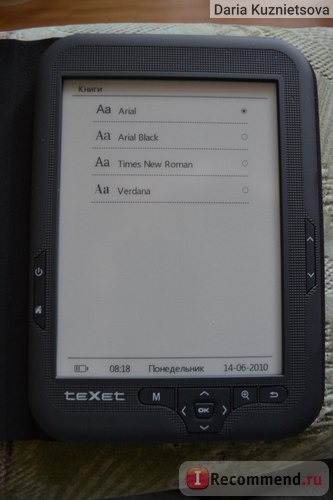 E-book texet tb-416 - 