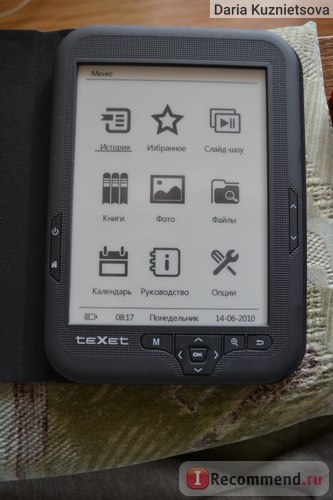 E-book texet tb-416 - 